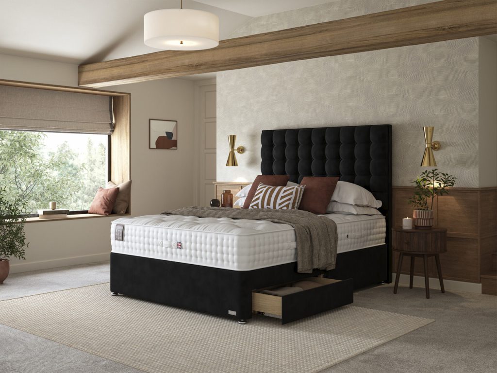 Staples  Co Artisan Utopia Divan Bed Set on Glides | Bed Sava