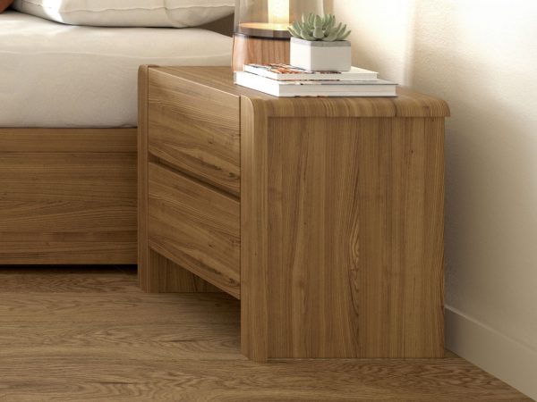 Hip Hop 2 Drawer Bedside Table | Bed Sava