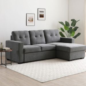 Brooke Storage Chaise Sofa Bed | Bed Sava