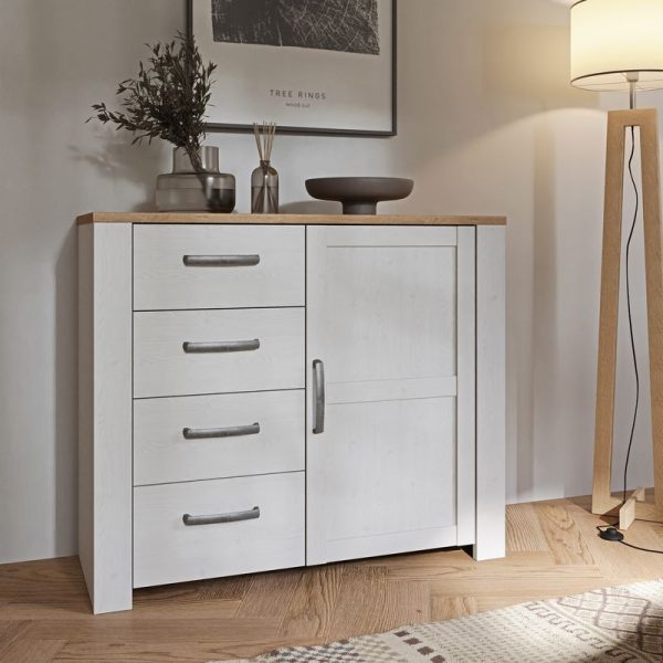 Bohol 1 Door 4 Drawer Chest | Bed Sava