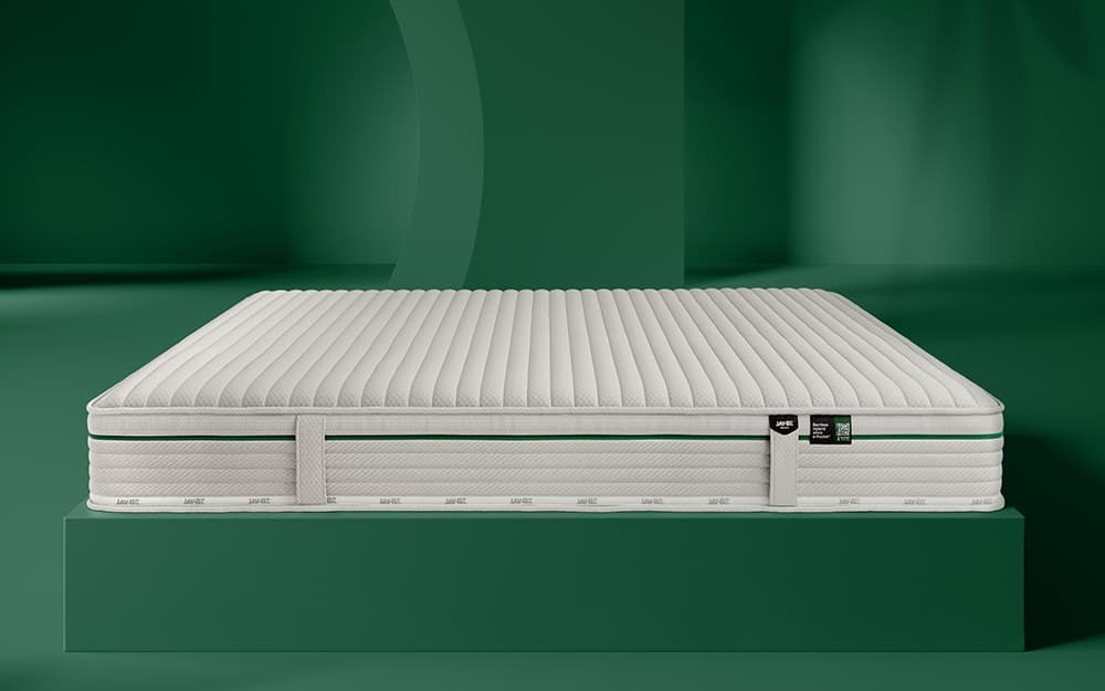 Jay-Be Natural Fresh Bamboo Hybrid 2000 e-Pocket Mattress, Single