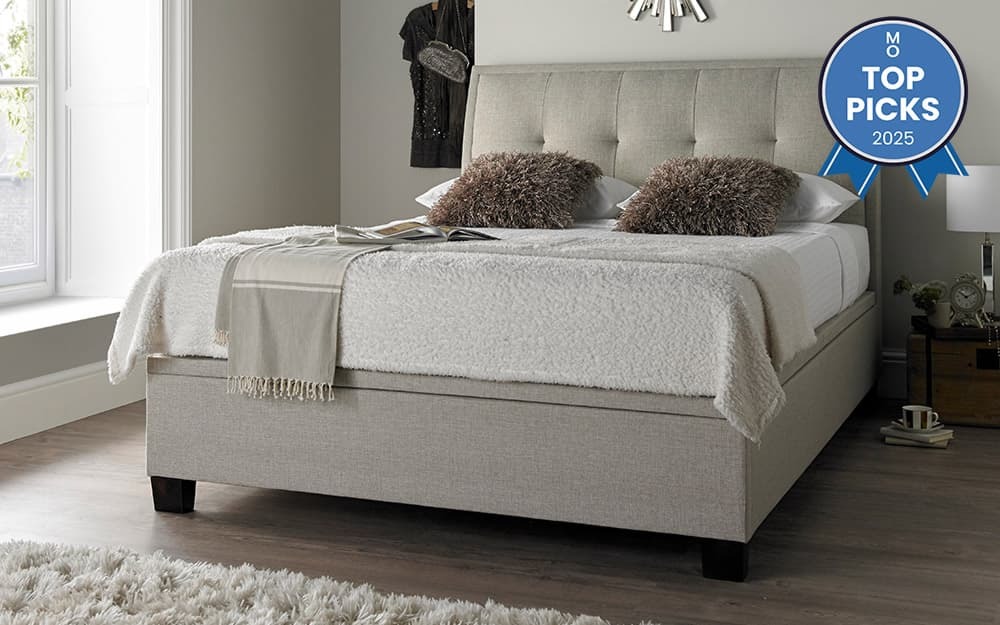 Novo Acerra Ottoman Bed Frame, Superking, Slate