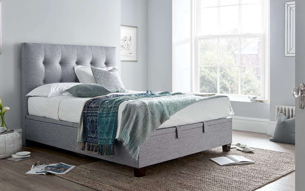 Novo Luminaire Ottoman Bed Frame, Double