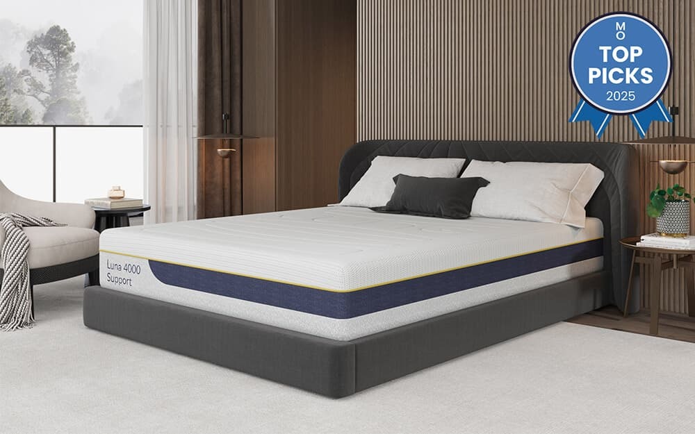 Luna 4000 Support Gel Memory Pocket Hybrid Mattress, Single