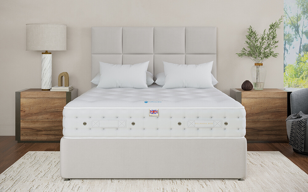 Millbrook Wool Luxury 1000 Pocket Mattress, Small Double