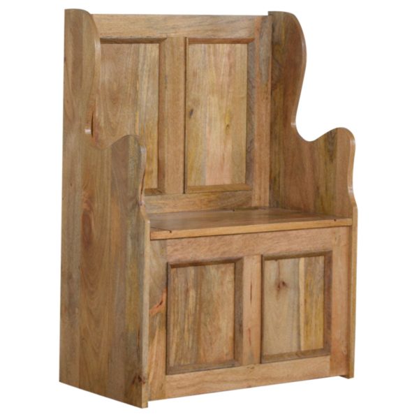 Small Monks Storage Bench | Bed Sava