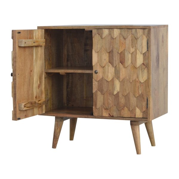 Pineapple Carved Cabinet | Bed Sava