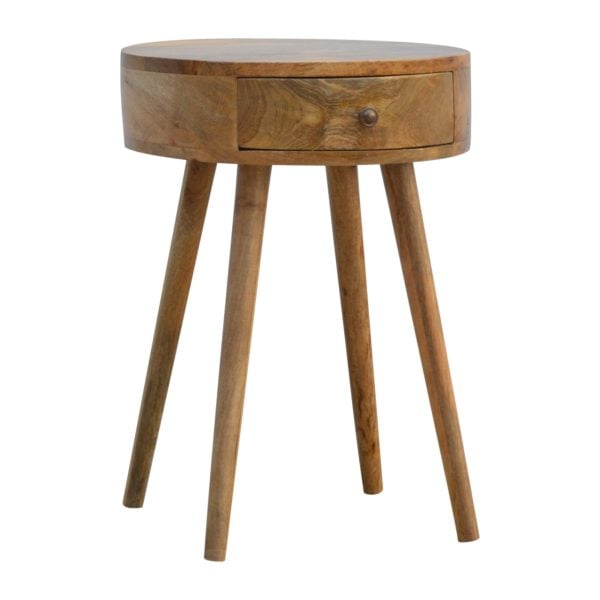 Nordic Circular Shaped Bedside | Bed Sava