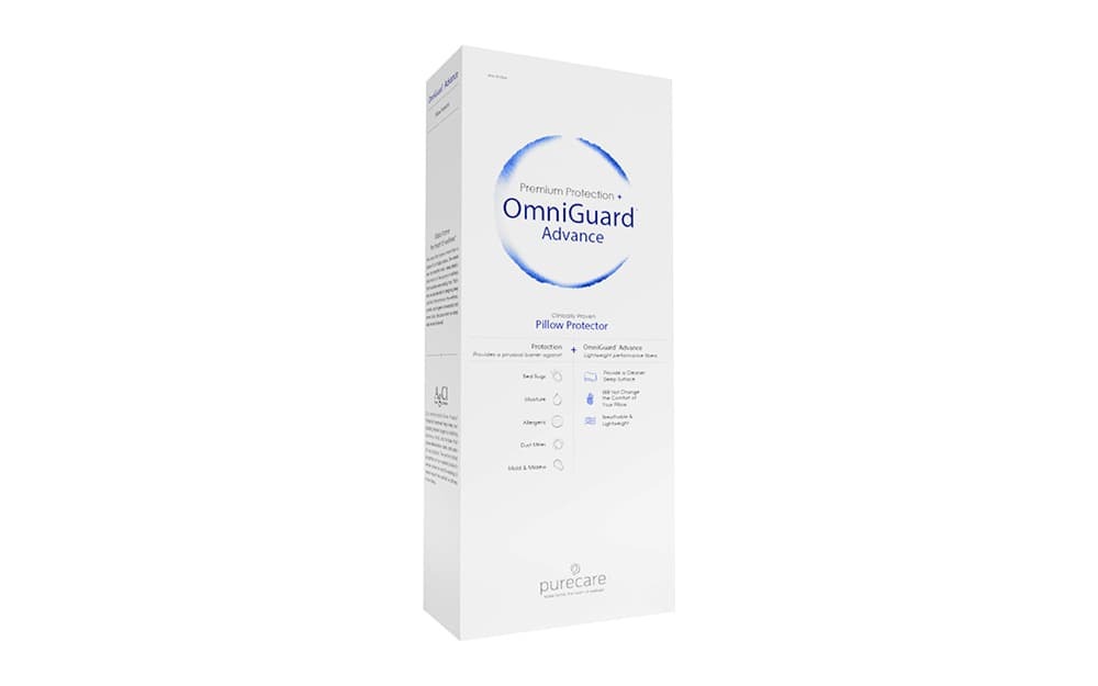 Purecare OmniGuard Advance Pillow Protector, Standard Pillow Size