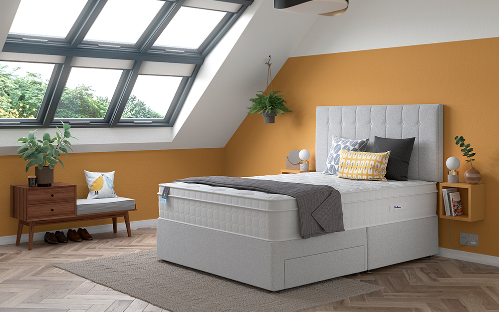 Relyon Repose Gel Fusion 2400 Pocket Mattress, Single