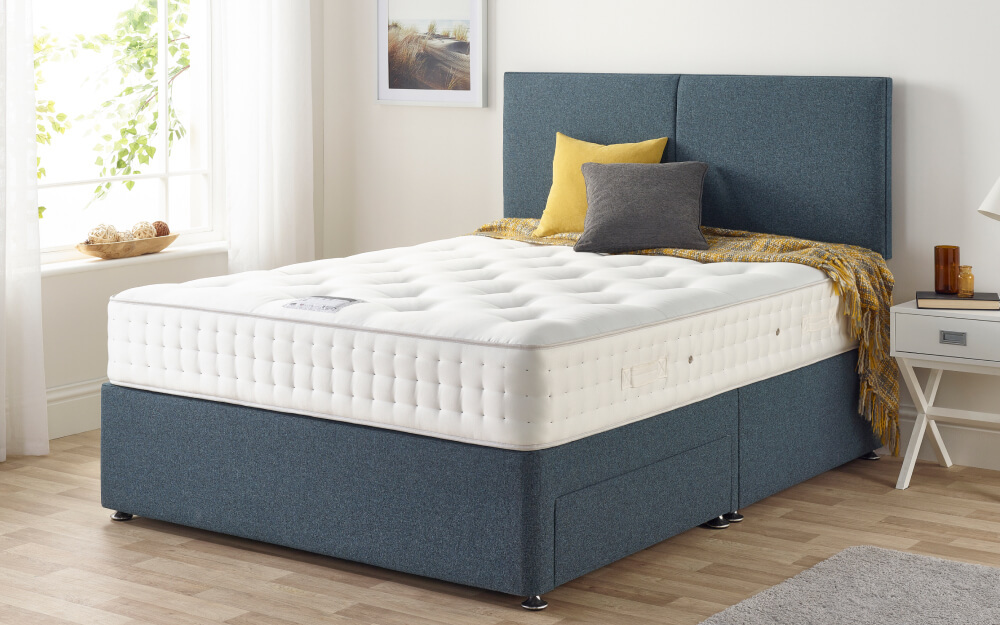 Relyon Leano Wool 1000 Pocket Mattress, Small Double