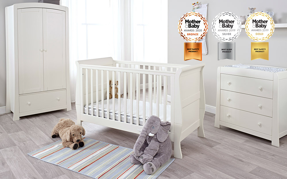 Relyon Luxury Pocket Sprung Cot Bed Mattress, Continental Cot