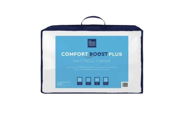 The Mattress Topper Company Comfort Boost Plus Mattress Topper Superking | Bed Sava