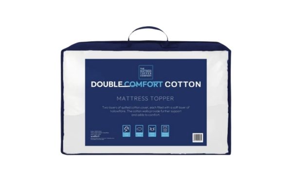 The Mattress Topper Company Dual Layer Cotton Mattress Topper Superking | Bed Sava