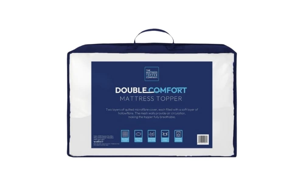 Seriously Comfortable Double Comfort Mattress Topper, Single