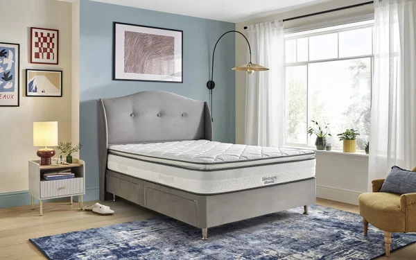 Silentnight UltraGel 1200 Mirapocket Pillow Top Mattress King Size | Bed Sava
