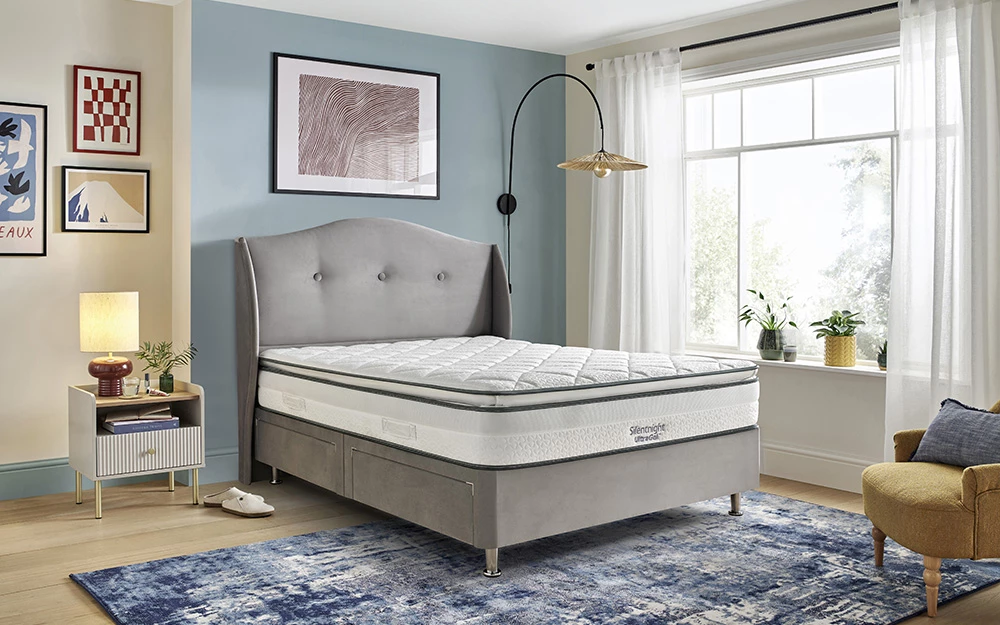 Silentnight UltraGel 1200 Mirapocket Pillow Top Mattress, Superking