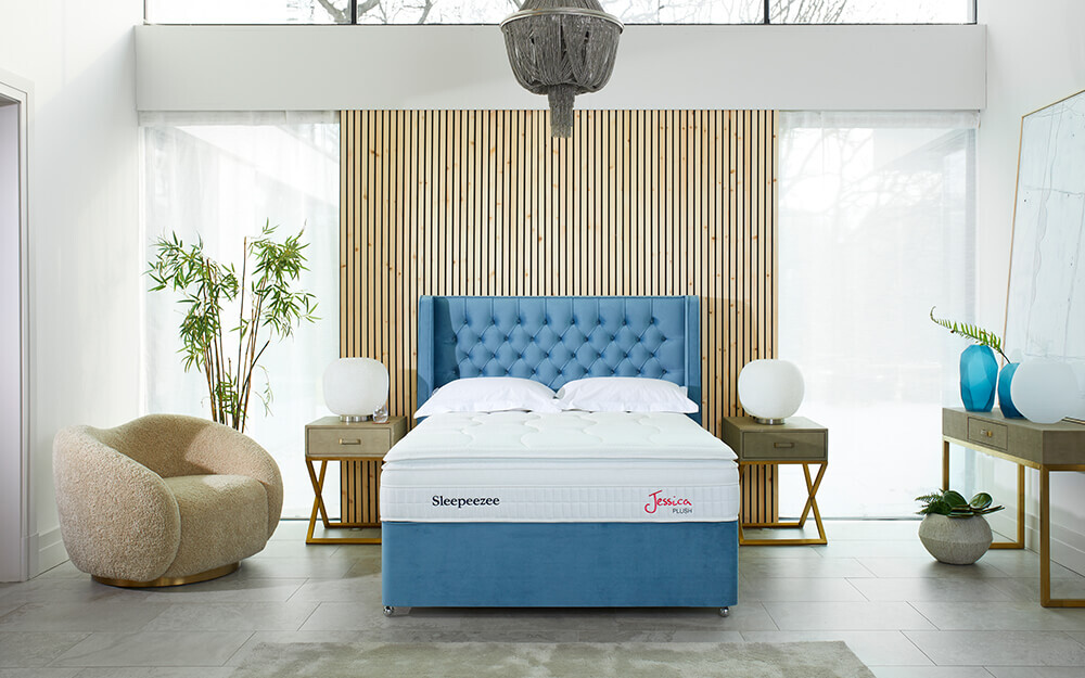 Sleepeezee Jessica 2200 Pocket Plush Mattress, Small Double