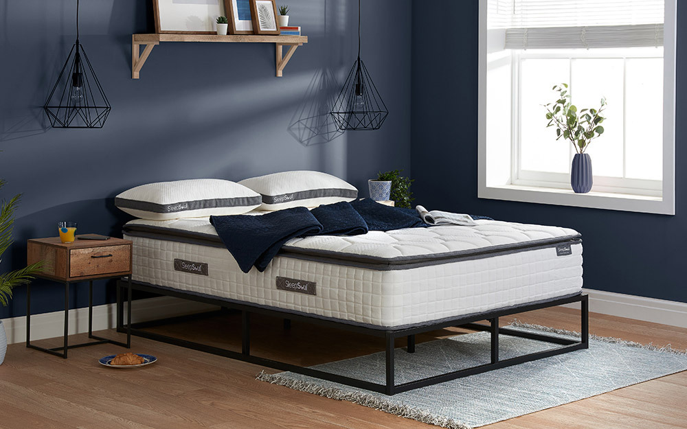 SleepSoul Bliss 800 Pocket Memory Pillow Top Mattress, Superking