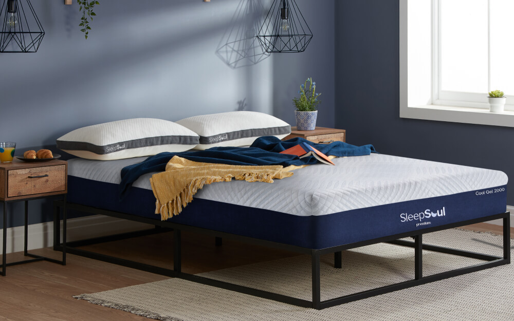 SleepSoul Premium Cool Gel 2000 Pocket Mattress, Double