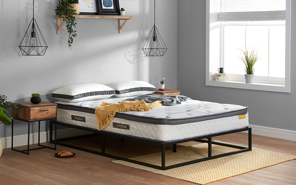 SleepSoul Heaven 1000 Pocket Gel Mattress, Superking