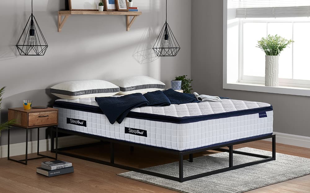 SleepSoul Luna 1500 Ortho Pillow Top Mattress, Single