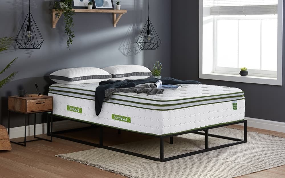 SleepSoul Space 4000 Pocket Orthopaedic Gel Mattress, Double