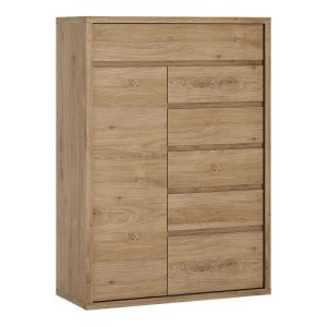 Shetland 1 Door 6 Drawer Cupboard | Bed Sava