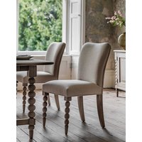 Gallery Direct Set of 2 Artisan Fabric Dining Chairs  Natural Natural | Bed Sava