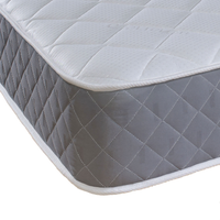 Cooltouch Essentials Grey Diamond 18cm Deep Value Spring Mattress - White / King