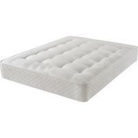 Open Coil Comfort Memory or Open Coil Spring System 25mm Foam Mattress - White
