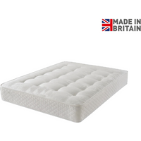 Open Coil Memory or Open Coil Spring System Small Double Size Mattress-25 Height - White