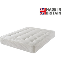 UK-Made OrthoCare or Orthopaedic Mattress - Firm Support and Back Health - White