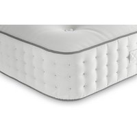 M&S Collection 1500 Pocket Spring Firm Mattress - 4FT6 - White, White