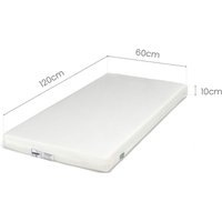 Mamas & Papas Premium Dual Core Cot Mattress - White, White