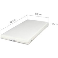 Mamas & Papas Premium Pocket Spring Cot Mattress - White, White