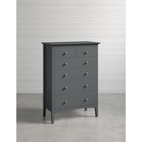 Hastings Dark Grey 6 Drawer Chest, Dark Grey
