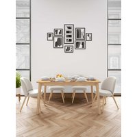 Gallery Direct Nord 6 8 Seater Extending Dining Table  Oak Oak | Bed Sava