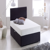 3 Zone Memory Foam Mattress - White