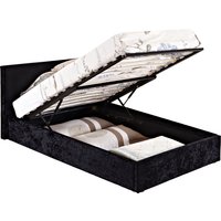 Birlea Berlin Ottoman Bed - Black / Double