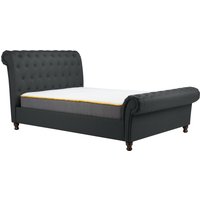 Birlea Castello Bed Charcoal - Charcoal / Double