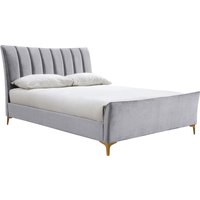 Birlea Clover Bed - Grey / Small Double