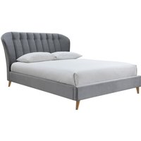 Birlea Elm Bed - Grey / Double