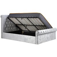 Birlea Sienna Ottoman Bed - Grey / Double
