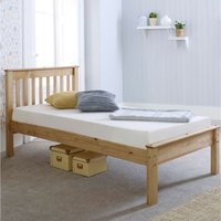 Dorset Pine Wooden Bed Frame - wood color / Single