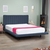 Ellendale 135cm Double Bed Frame - Dark Blue