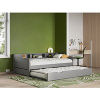 Enzo Day Bed With Trundle - Grey