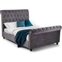 Valentino Double Bed - Grey