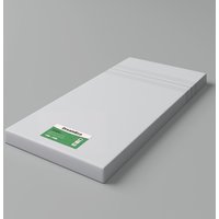 10cm Deep Eco-Friendly Comfort Foam Single Mattress - White