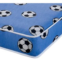 Blue Football Lux Budget Kids Mattress - Blue / Junior